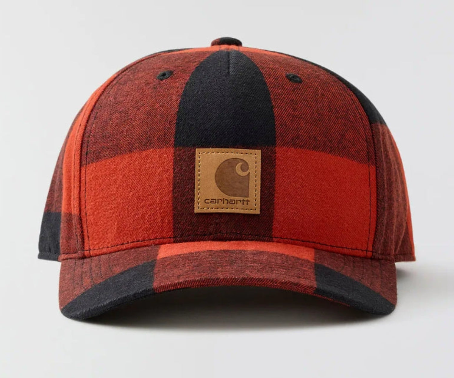 Carhartt Flannel Snapback Structured Logo Cap