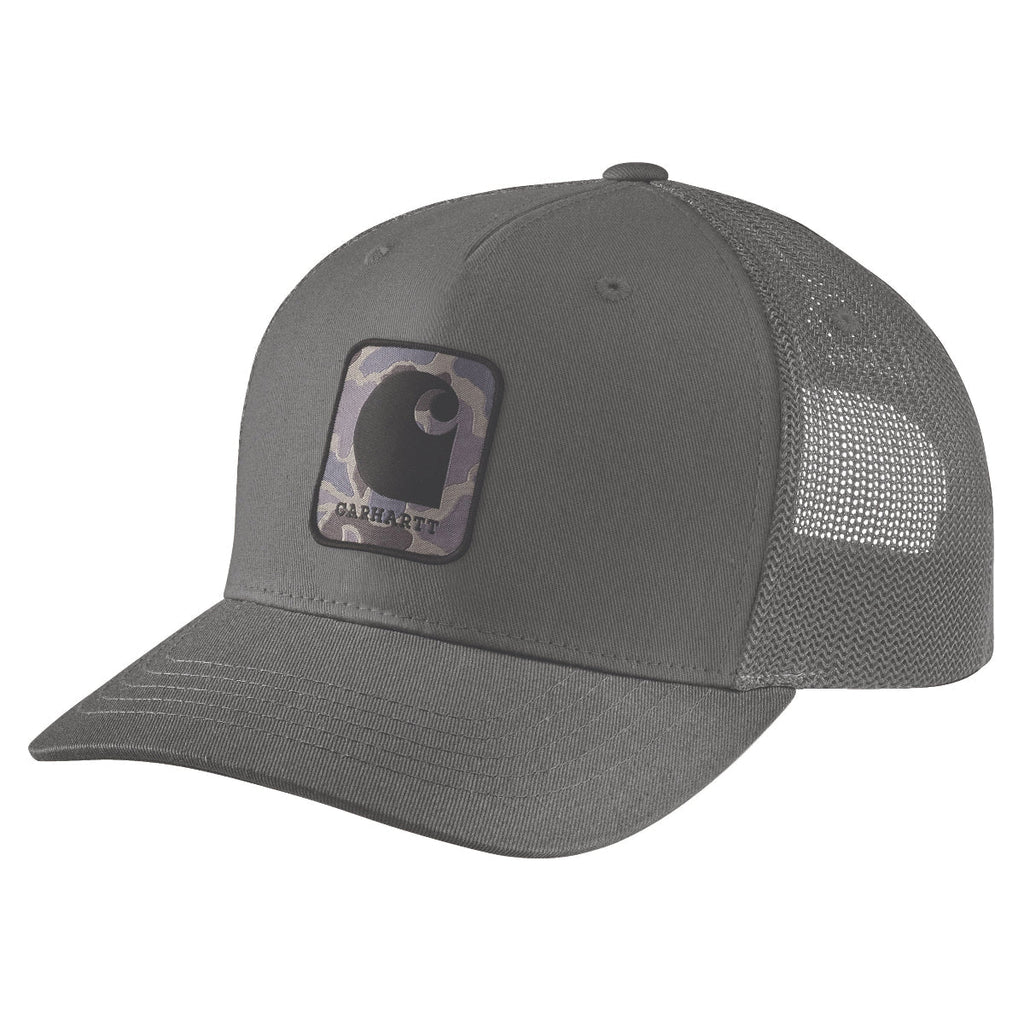 Carhartt 107271 Rugged Flex Twill Mesh-Back Camo Patch Cap