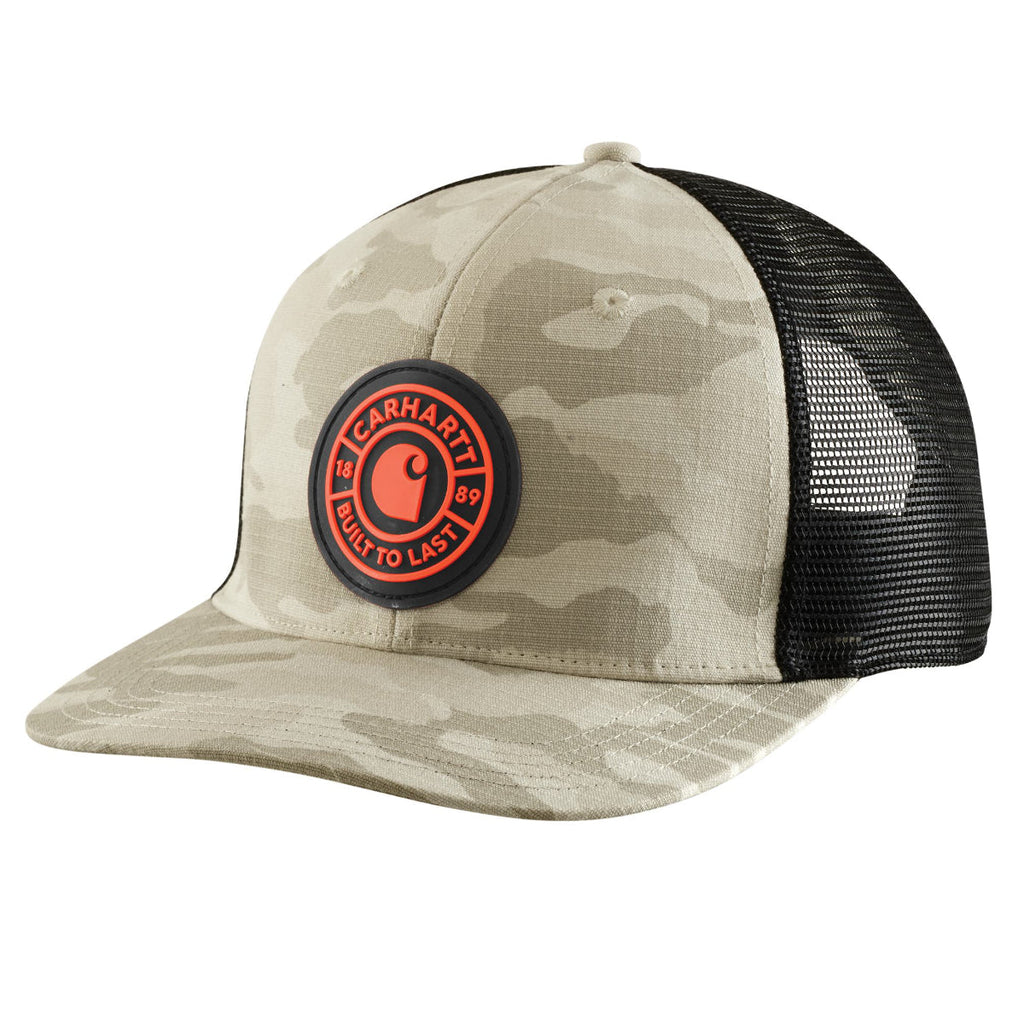 Carhartt 107342 Ripstop Mesh-Back Camo Cap