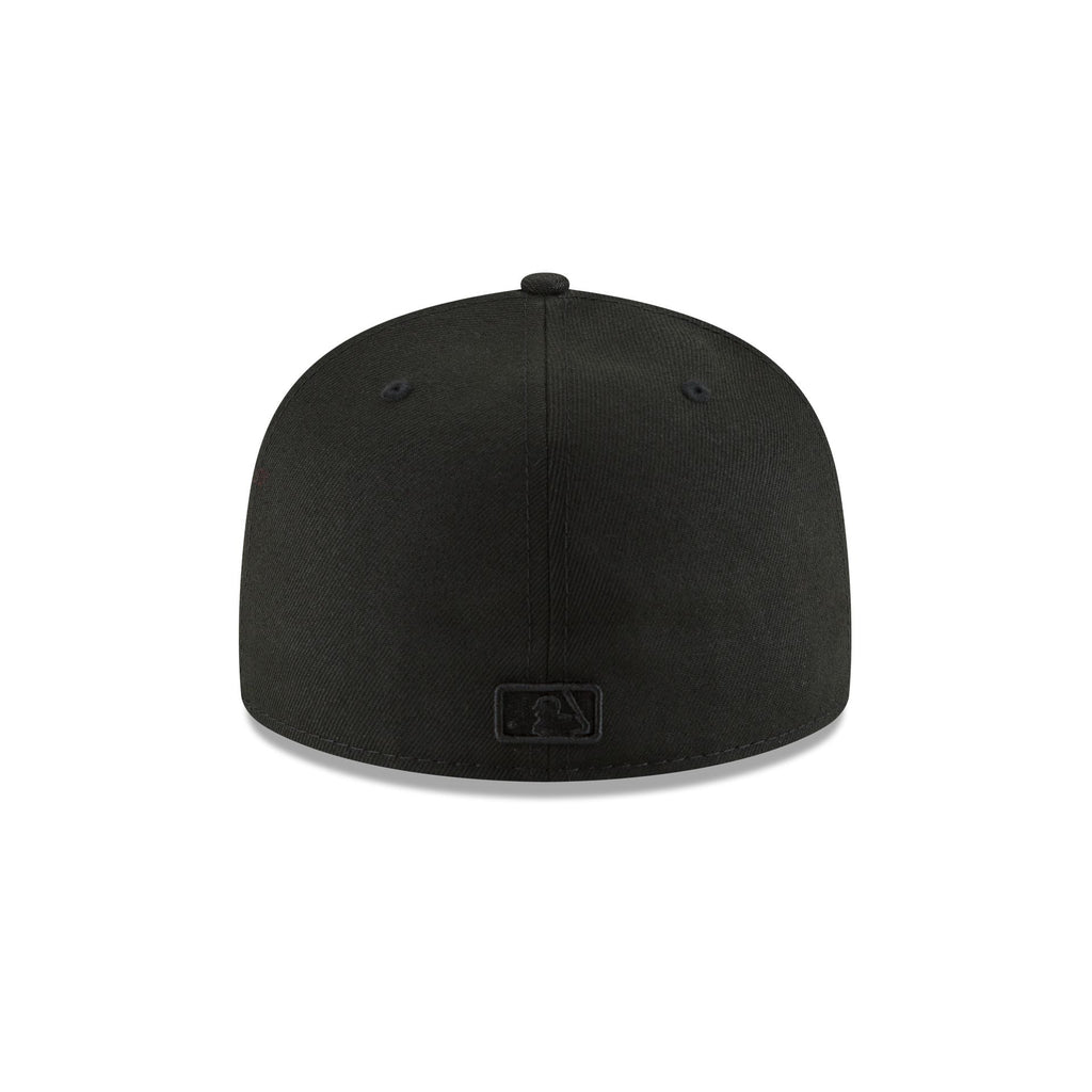 Detroit Tigers Basic Black on Black 59FIFTY Fitted Hat