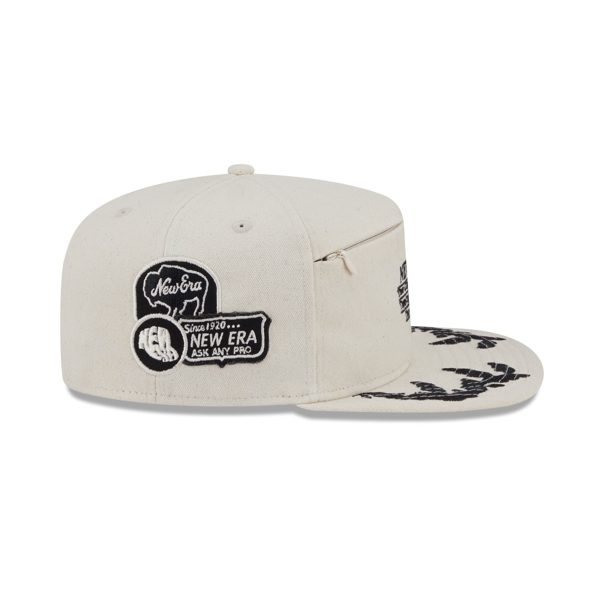 New Era Cap Front Zip 59FIFTY A-Frame Fitted Hat