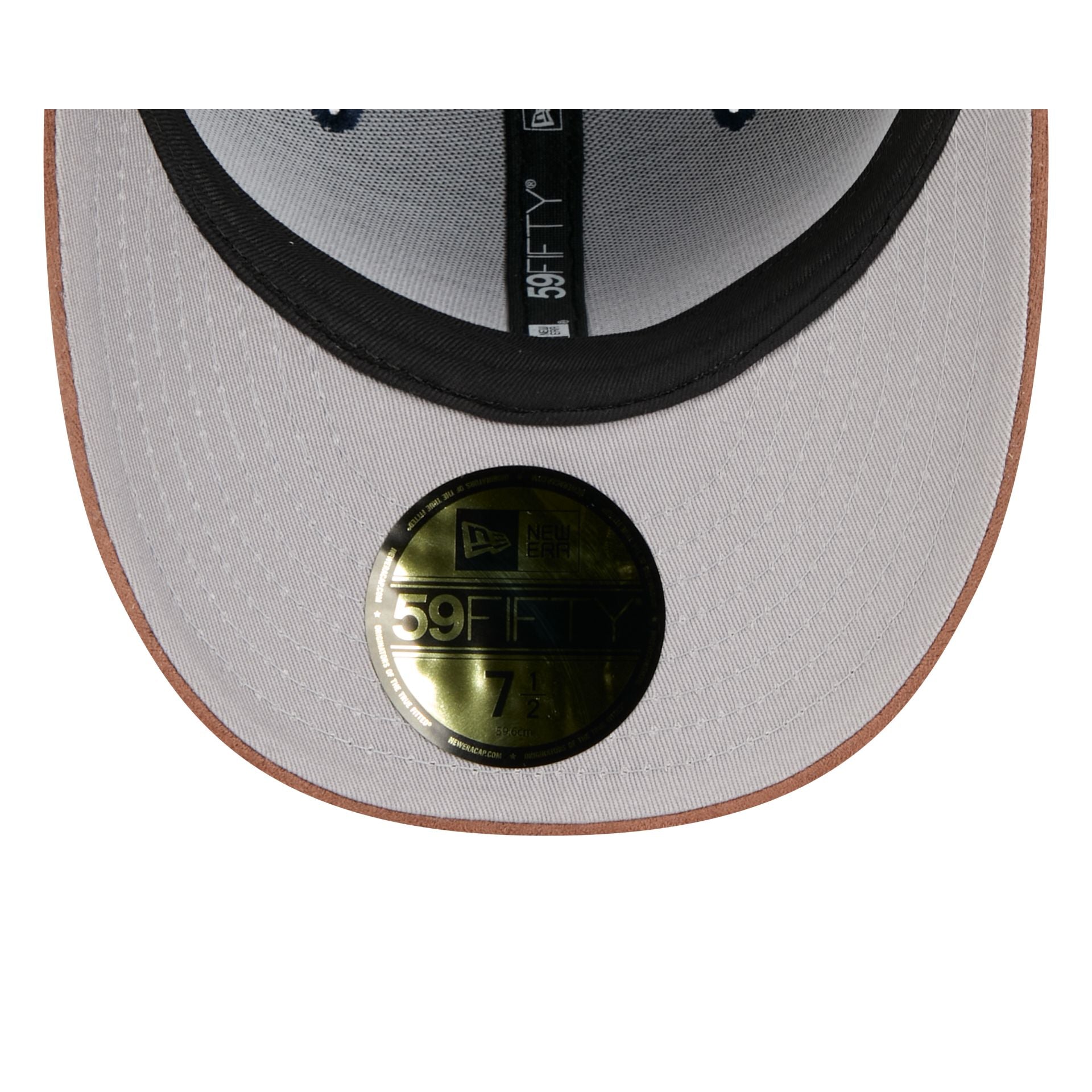 New Era Cap Bronze Tier Distressed Denim 59FIFTY Fitted Hat