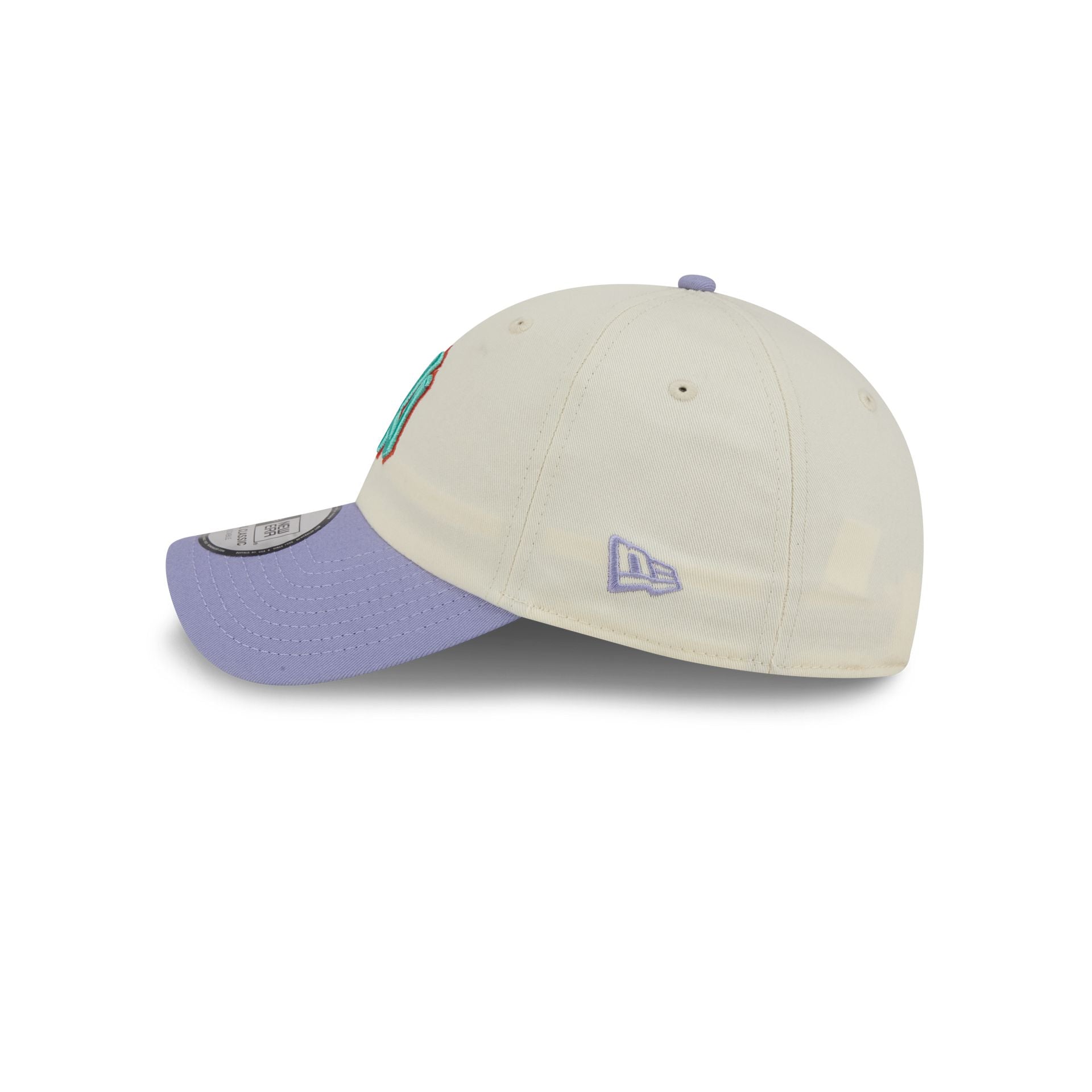 New York Yankees Lavender Flowers Casual Classic Adjustable Hat