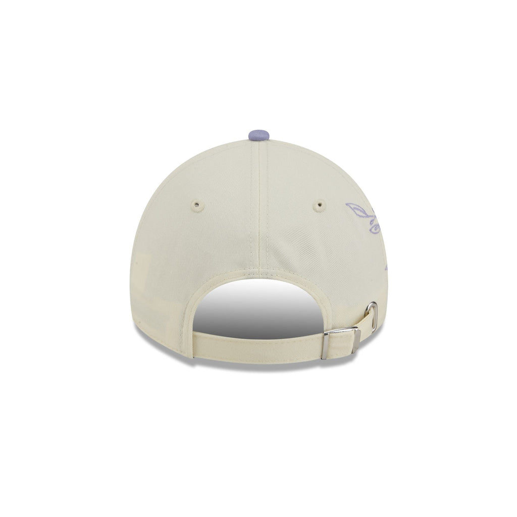 Detroit Tigers Lavender Flowers Casual Classic Adjustable Hat