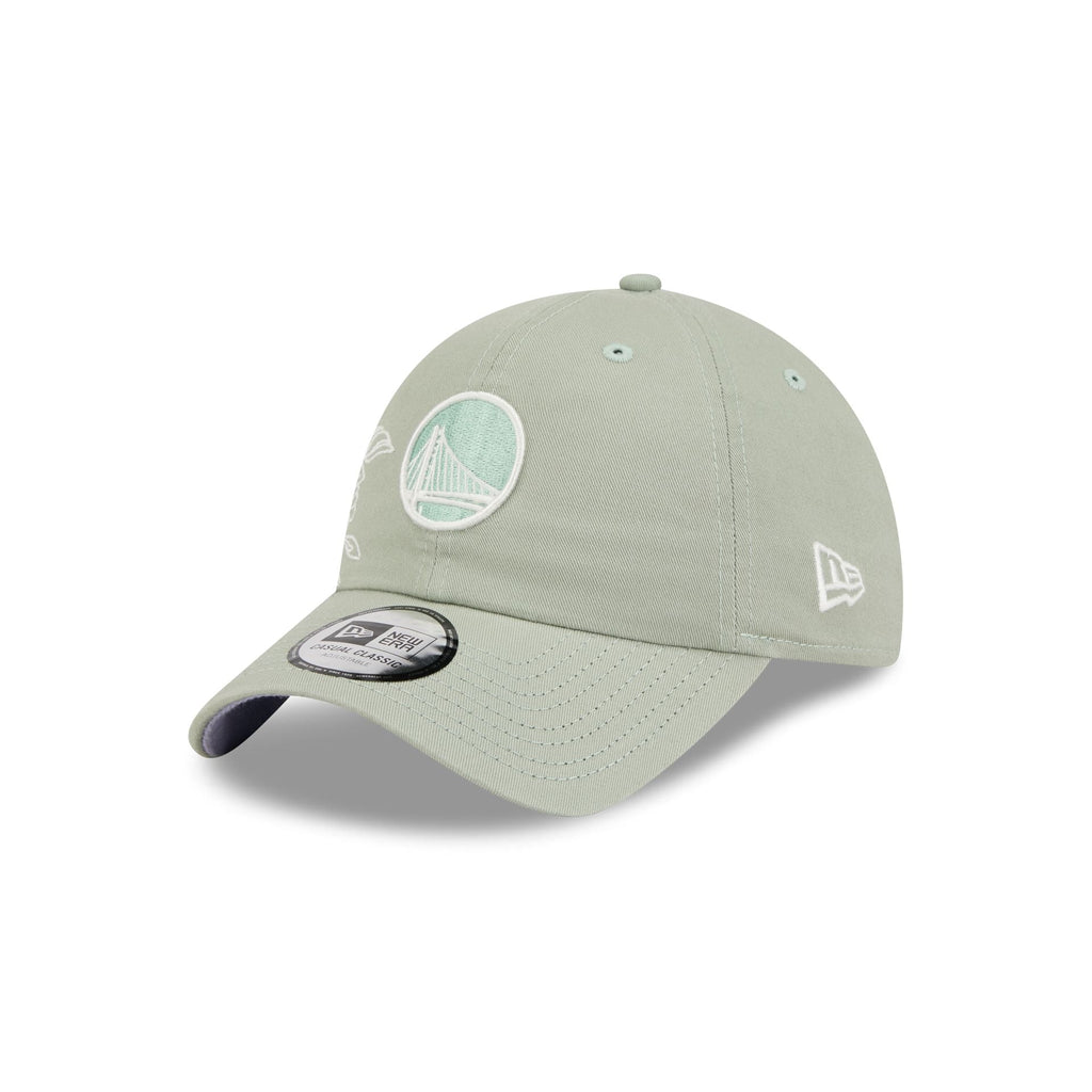 Golden State Warriors Stitched Flowers Casual Classic Adjustable Hat