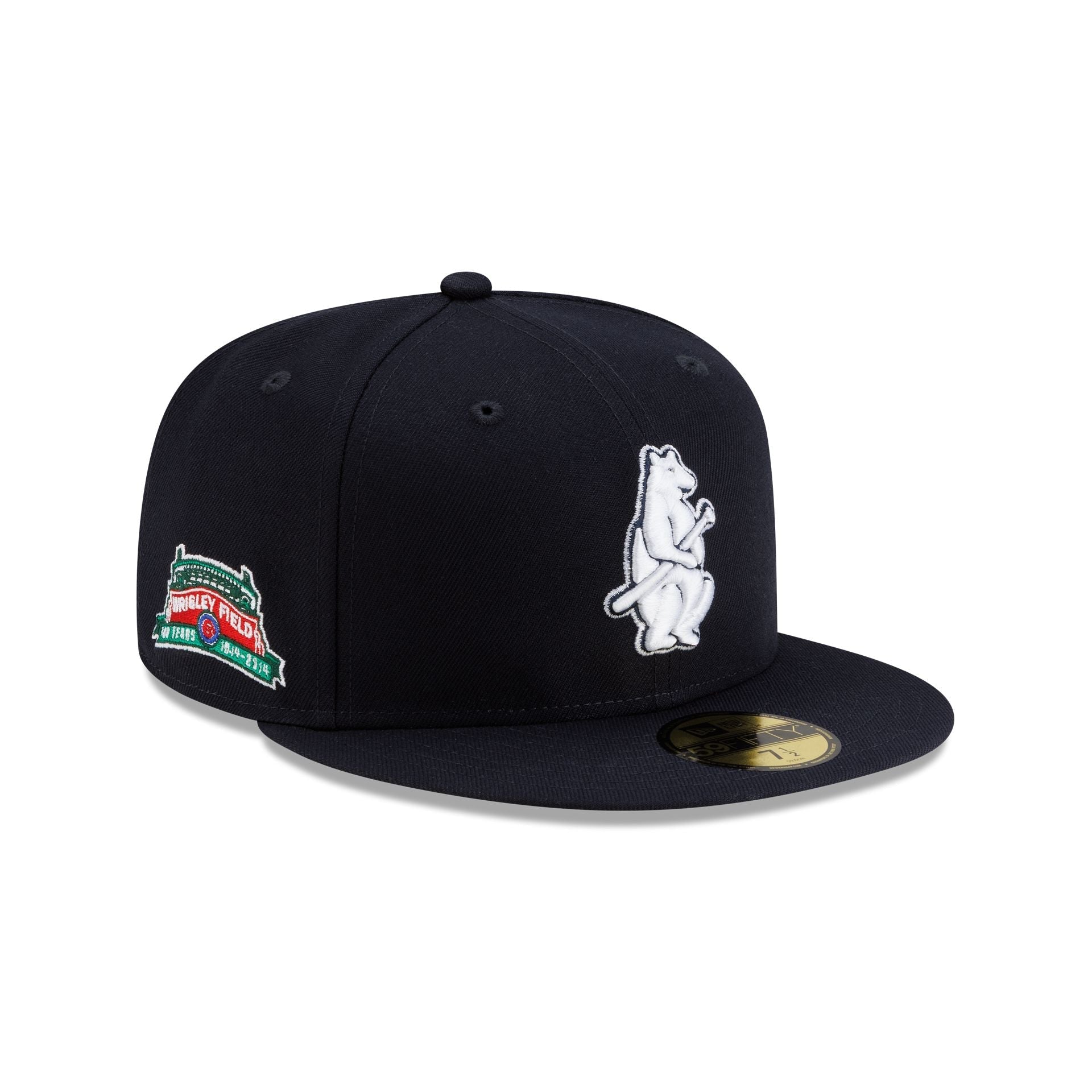 Chicago Cubs Anniversary Sidepatch 59FIFTY Fitted Hat