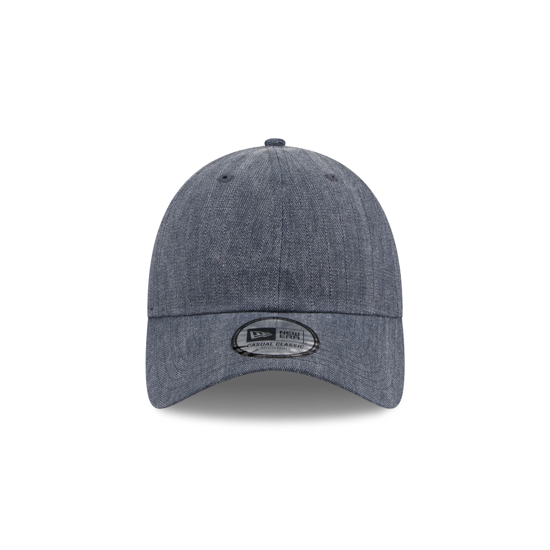 New Era Cap Herringbone Slate Casual Classic Adjustable Hat