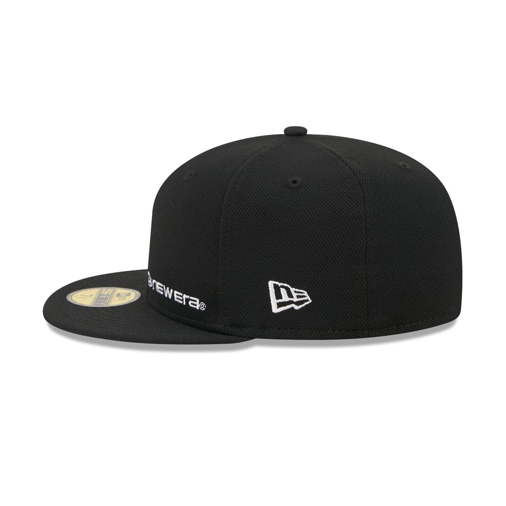 New Era Cap Black Cotton 59FIFTY Fitted Hat