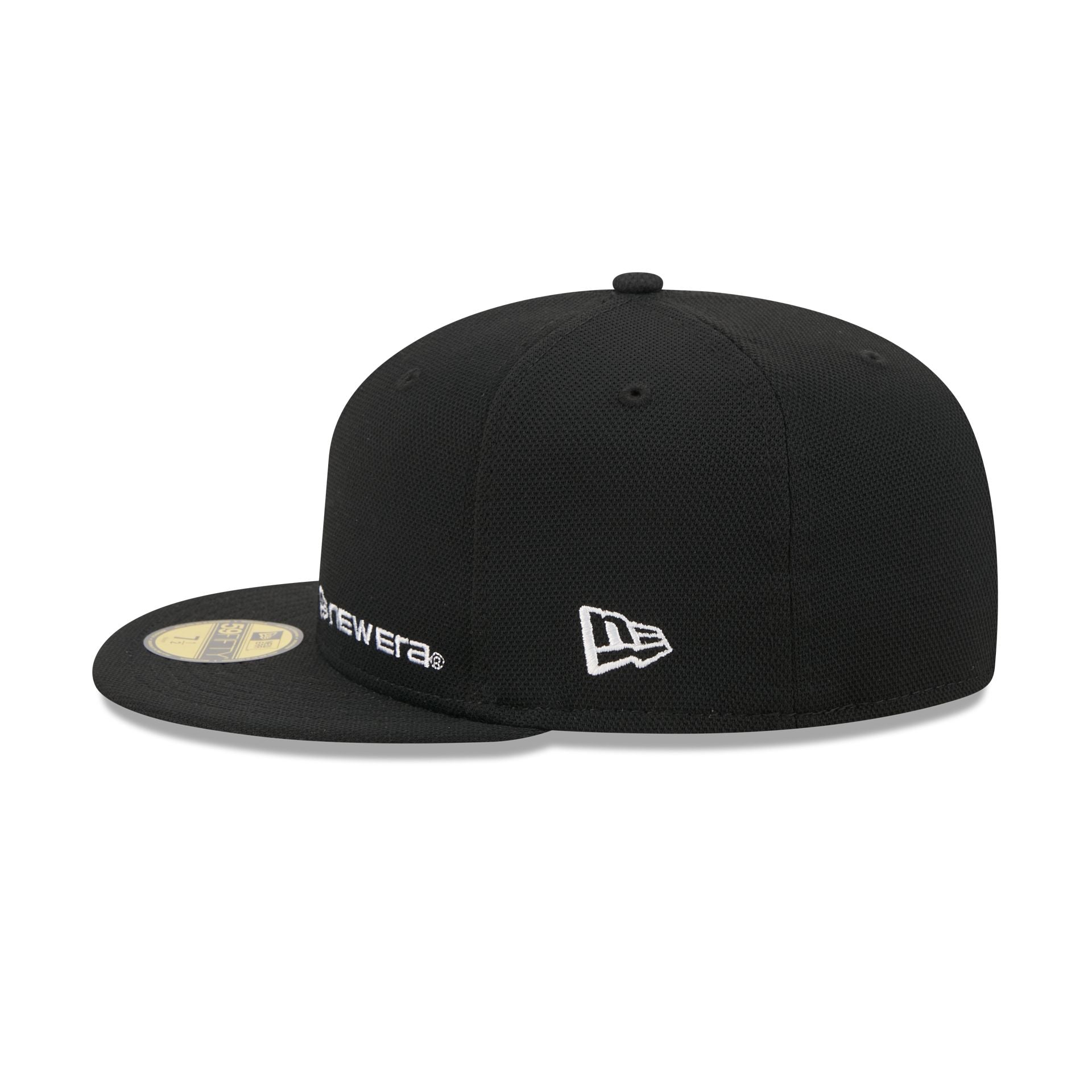 New Era Cap Black Cotton 59FIFTY Fitted Hat