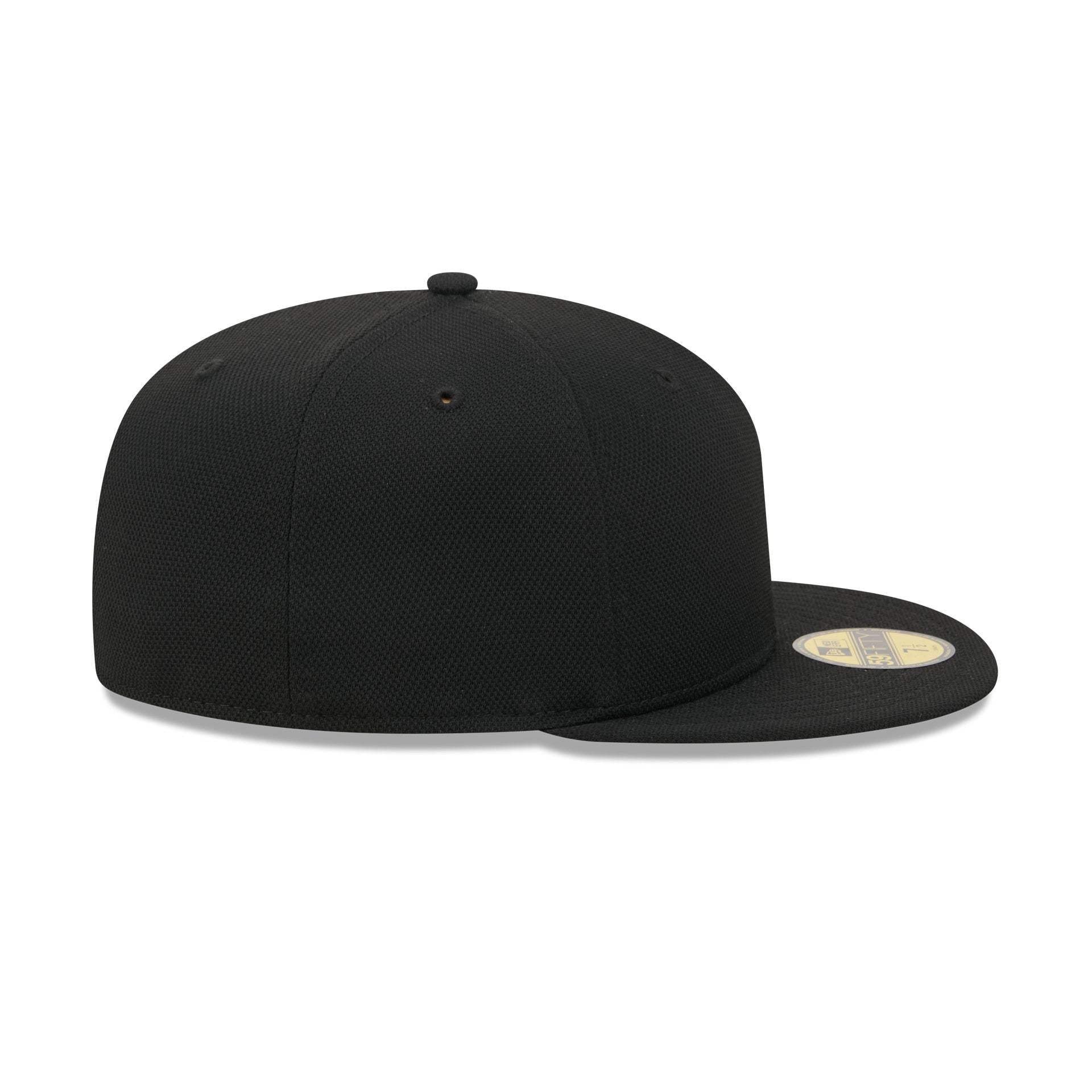 New Era Cap Black Cotton 59FIFTY Fitted Hat