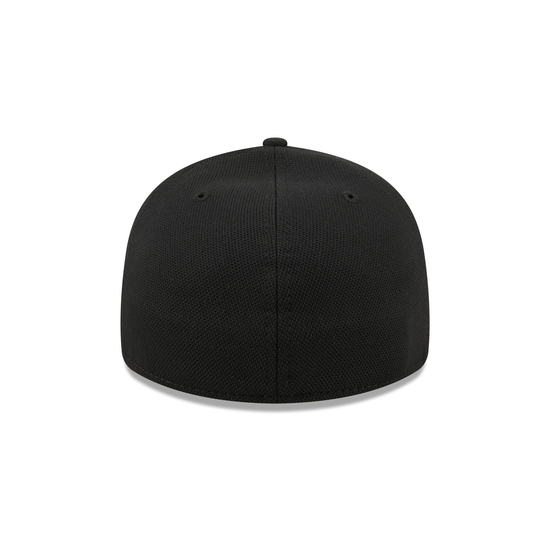 New Era Cap Black Cotton Low Profile 59FIFTY Fitted Hat