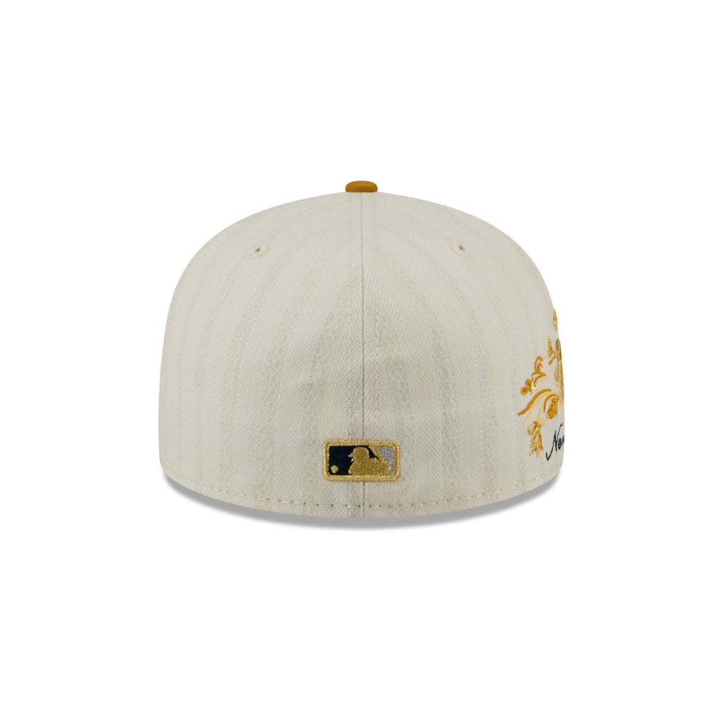 New York Yankees Chrome Herringbone 59FIFTY Fitted Hat