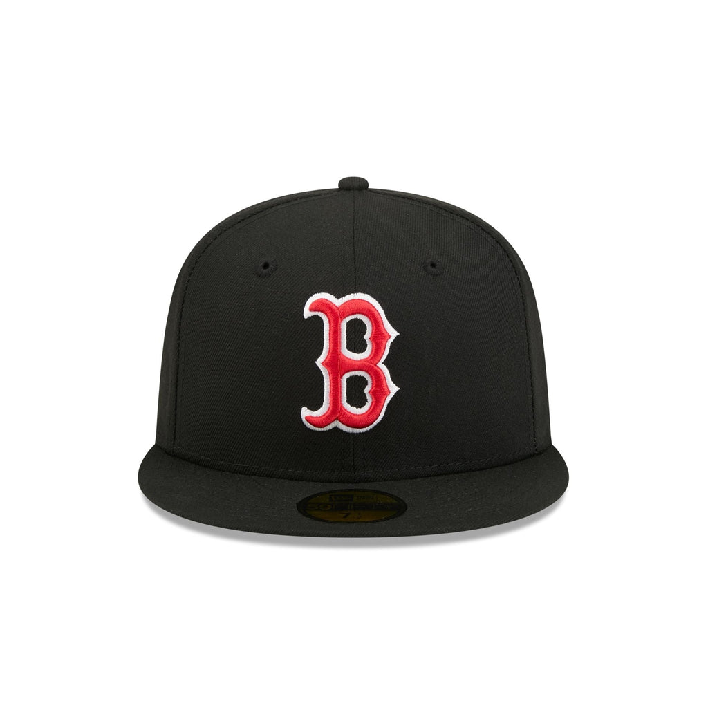 Boston Red Sox Black Basic 59FIFTY Fitted Hat