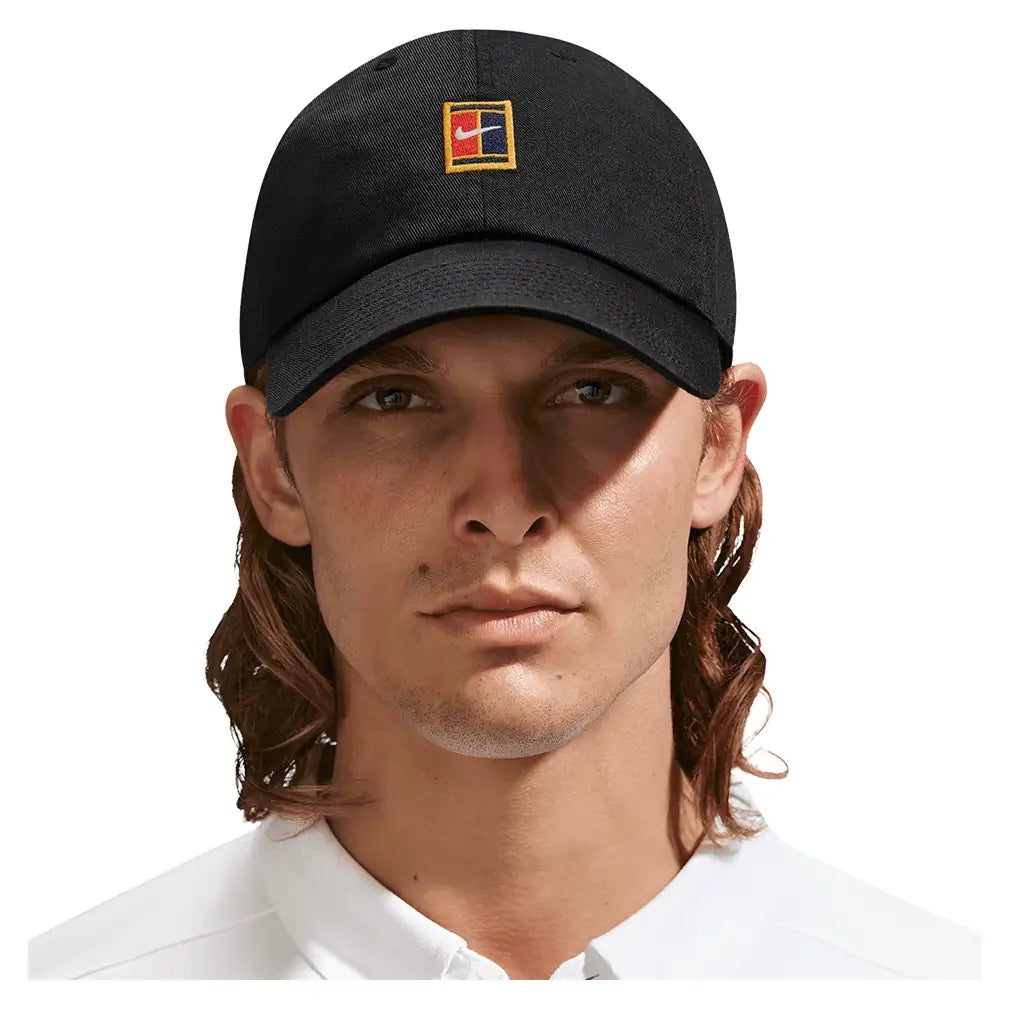 Unisex Club Court Logo Unstructured Tennis Cap