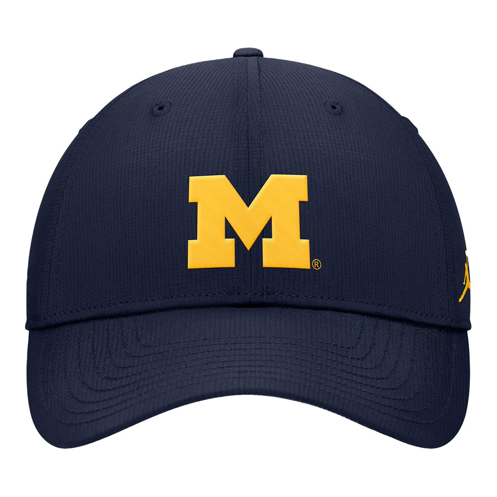 Michigan Wolverines Jordan Brand 'Block M' Adjustable Navy Hat