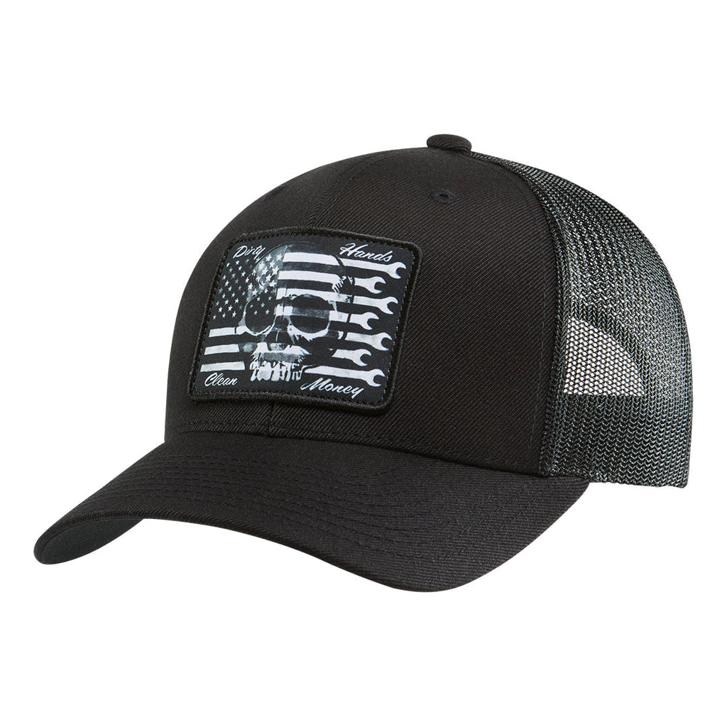 Troll Co. DHCM Flagship Skull Curved Brim Trucker