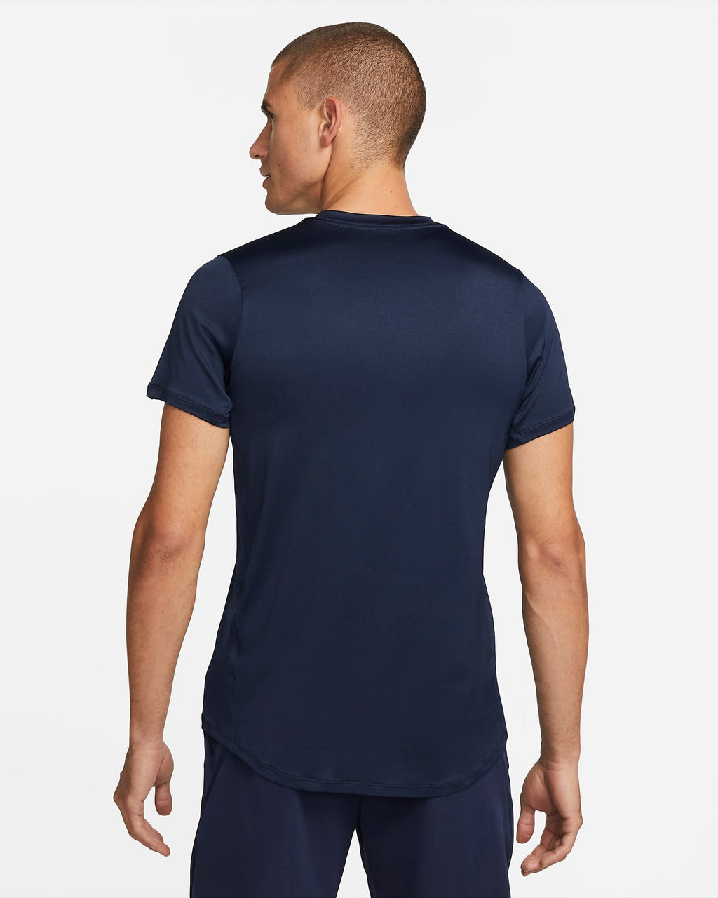 Nike Men's Court Dri-FIT Advantage Top (Obsidian/White)